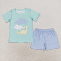 Baby Boys Dinosaurs Tee Shirts Tops Shorts Clothes Sets