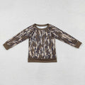 Baby Boys Green Camo Long Sleeve Top