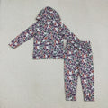 Baby Boys  Southern Camo Baseball Hoodie Pocket Jogger Outfit