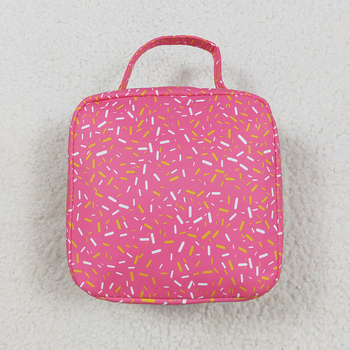 Baby Girls Pink Team Lunch Boxes School Bags