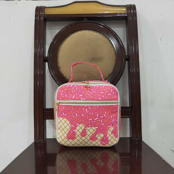 Baby Girls Pink Team Lunch Boxes School Bags
