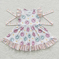 Baby Girls Smile Belts Knee Length Dresses