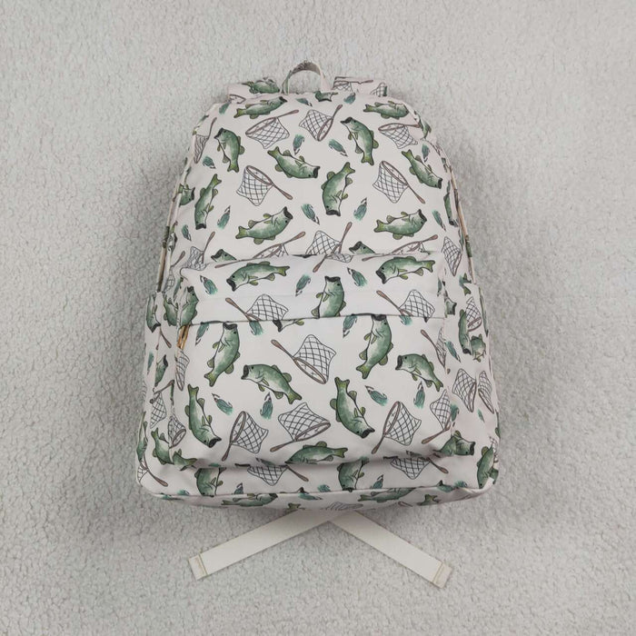 Baby Kids Children Fishing Green Color Back Bags