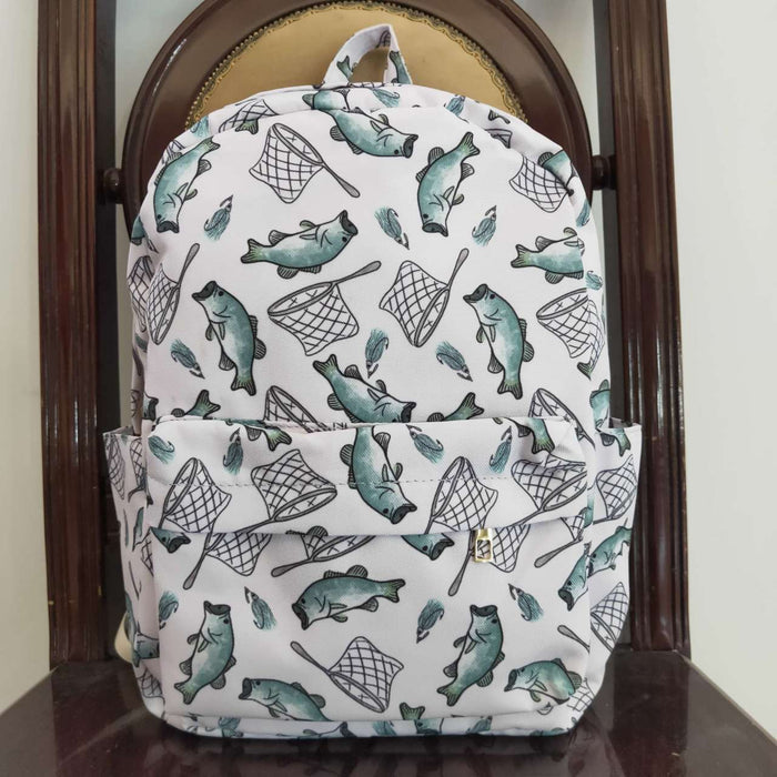Baby Kids Children Fishing Green Color Back Bags