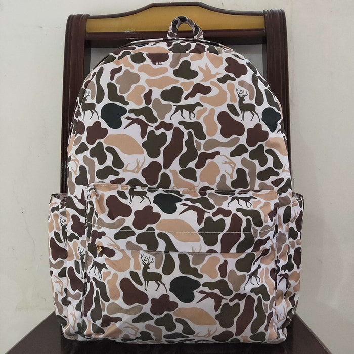 Baby Kids Deer Camouflage Backpacks Bags