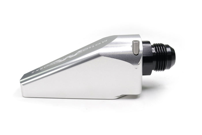 Billet Burn Down Breather Quick Release Fittings Clear Anodized (Pair) 32-130-Motion Raceworks-Motion Raceworks