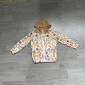 BT1570 Preorder Kids Boys Football Camo Print Full Zip Hooded Jacket
