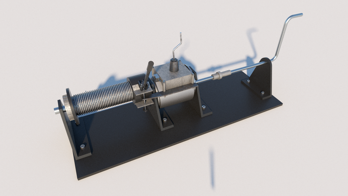 Capstan Winch Kit DIY Plans Material Handling Hand Winching Device Build Your Own
