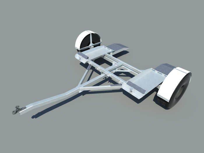 Car Tow Dolly DIY Plans Vehicle Carrier Car Towing System