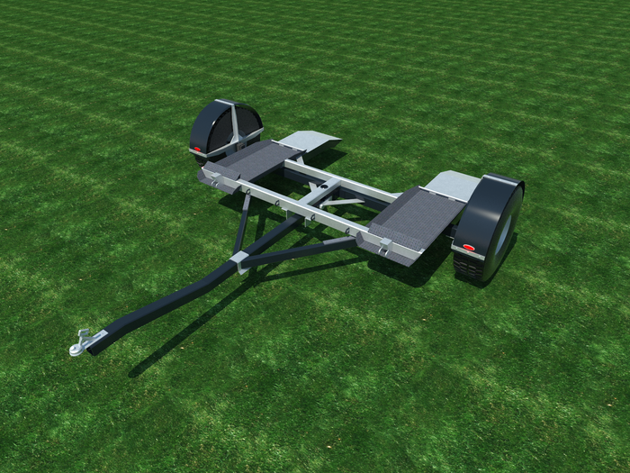 Car Tow Dolly DIY Plans Vehicle Carrier Car Towing System