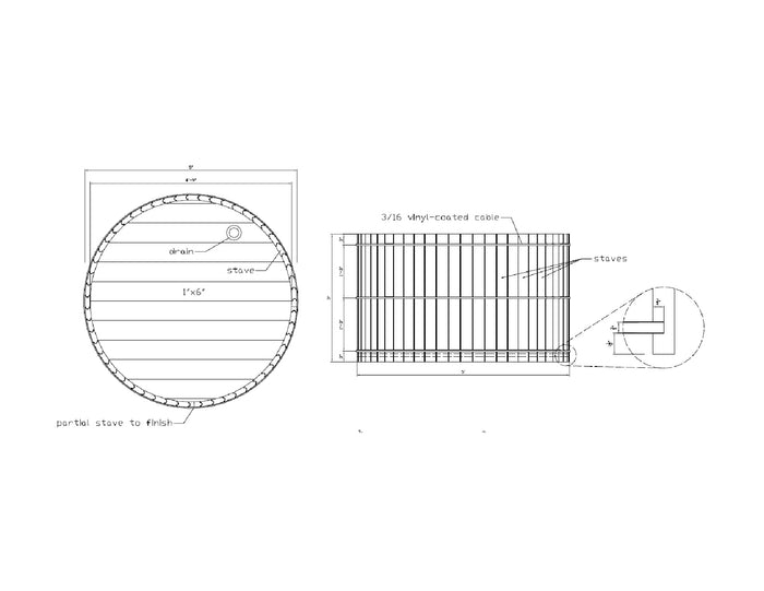 Cedar Wood Hot Tub DIY Plans Outdoor Spa Bath Relax Woodworking Build Your Own