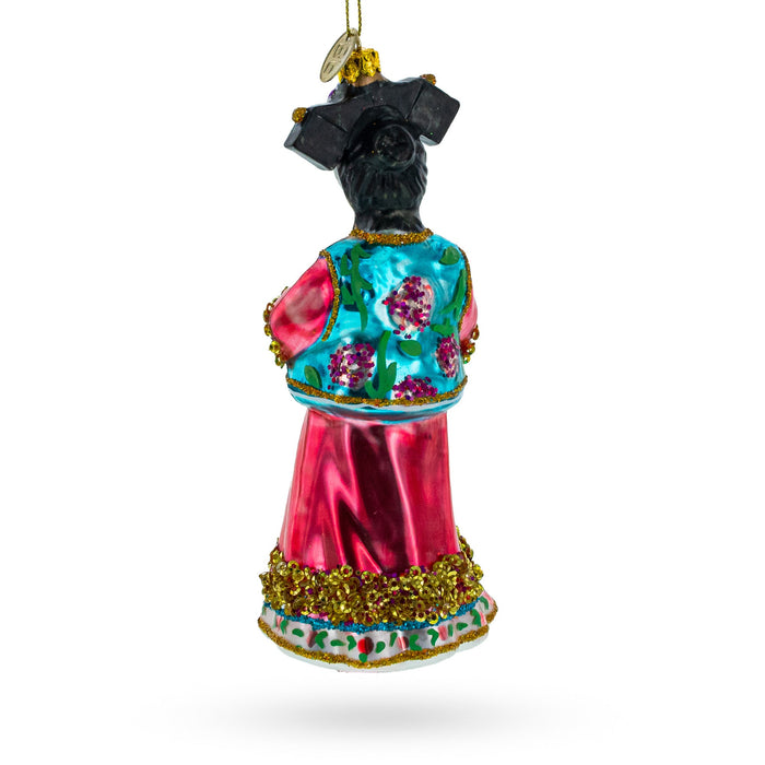 Chinese Empress Glass Ornament