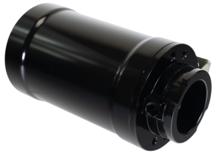 Coolant Expansion Tank / Remote Fill Billet Black Anodized w/ Mount - Motion Raceworks