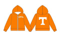 (Custom Design Preorder MOQ 5) Baby Boys Long Sleeve Tennessee Team Zip Hoodie Jackets Top