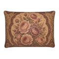 Dessert Rose Courtyard Shimmer Velvet Accent Pillow – Desert Rose Villa Collection by SASTIMOS