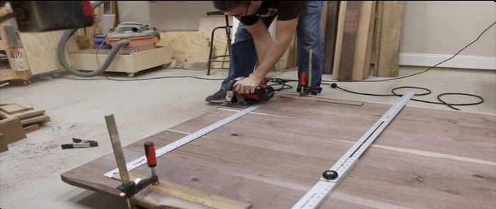 DIY Barn Door Plans - Woodworking Farmhouse Furniture - Build Your Own