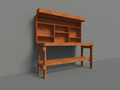 DIY Folding Workbenches Plans - Garage Storage Working Benches With Shelf Organizer