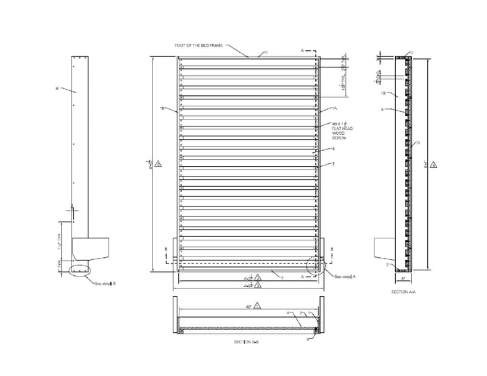DIY Murphy Bed Plans - Single Size Hideaway Vertical Wall Bed - Building Project
