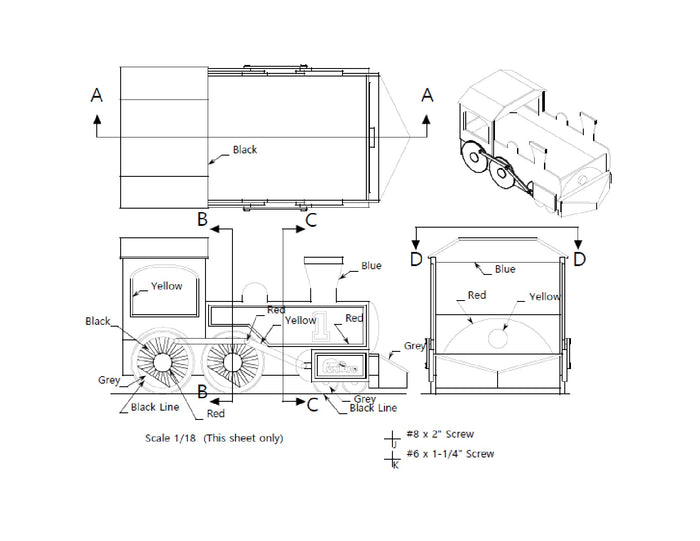 DIY Train Bed Plans Woodworking - Plans For Child Kids Bedroom Furniture Building