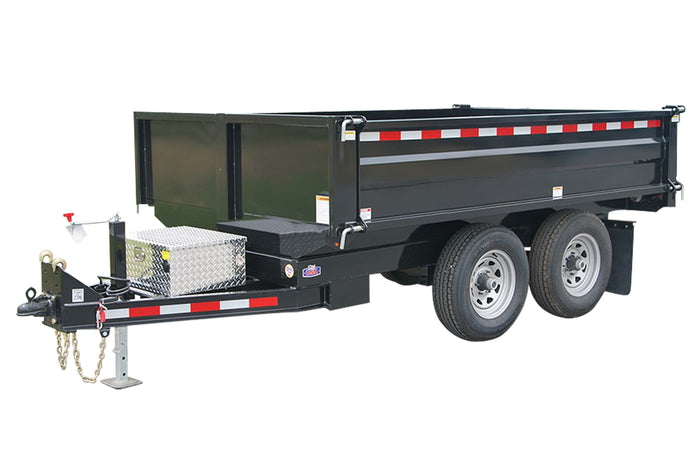 Dump Trailer Plans DIY Bumper Pull 45 Degree Tipping Angle 10'x6' Build a Dump Trailer