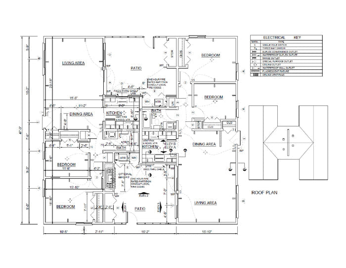 Duplex House Plans Blueprints DIY Two Bedroom House Building Plan Home Designs