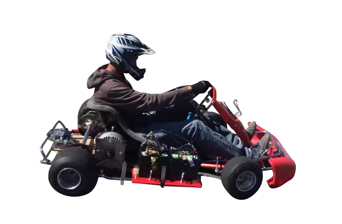 Electric Go Kart DIY Plans - Racing Car Outdoor Drifting Vehicle Drift Car