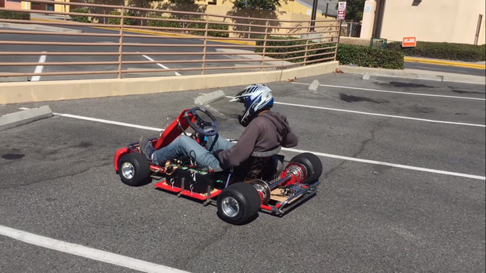 Electric Go Kart DIY Plans - Racing Car Outdoor Drifting Vehicle Drift Car