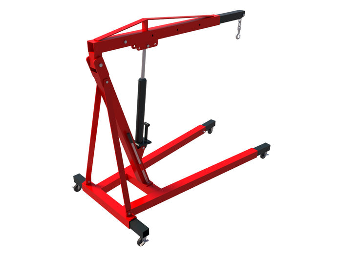 Engine Hoist DIY Plans - Work Shop Lifts Crane Garage Lift System Build Your Own