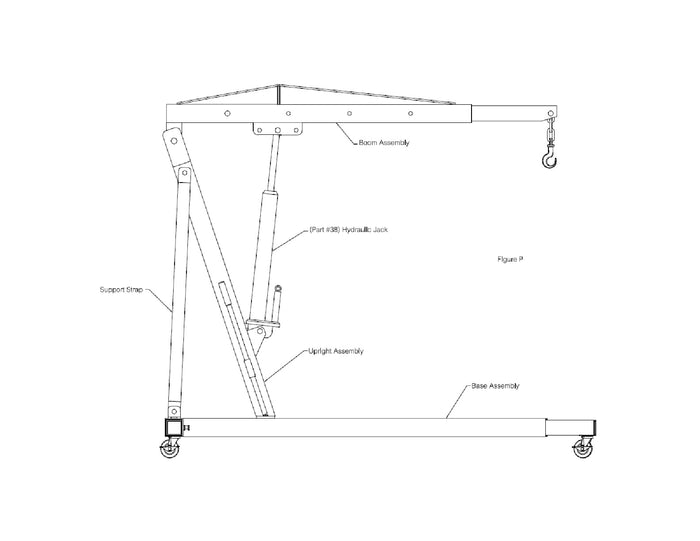 Engine Hoist DIY Plans - Work Shop Lifts Crane Garage Lift System Build Your Own