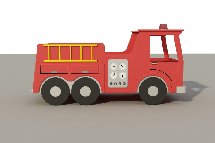 Fire Truck Toddler Beds Free DIY Plans Child Single Bed Bedroom Furniture Woodworking