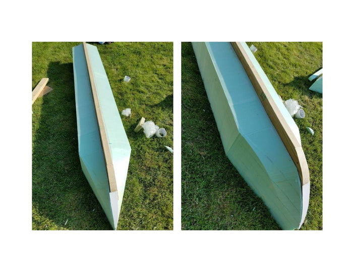 Floating Picnic Table DIY Projects - Motorized Pontoon Boat With Sun Umbrella Shelter
