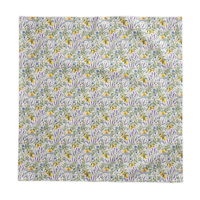 Floral Meadow Tablecloth — Pastel Wildflower Spring Dining Cloth