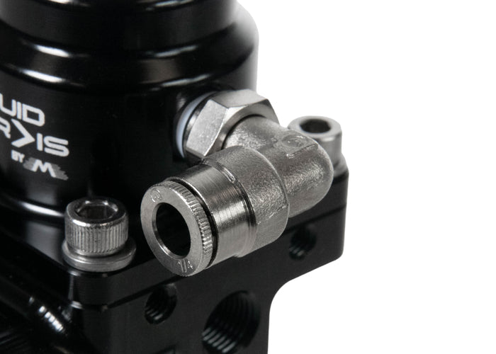 Fluidworks 1-10 gpm Fuel Pressure Regulator 35-70 psi Front Loader Fittings - Motion Raceworks