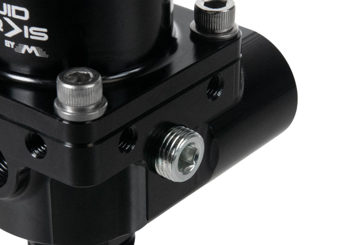 Fluidworks 1-10 gpm Fuel Pressure Regulator 35-70 psi Front Loader Fittings - Motion Raceworks