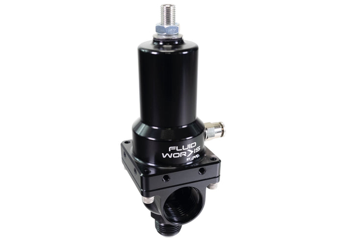 Fluidworks 21-32 GPM Fuel Pressure Regulator 180 Degree