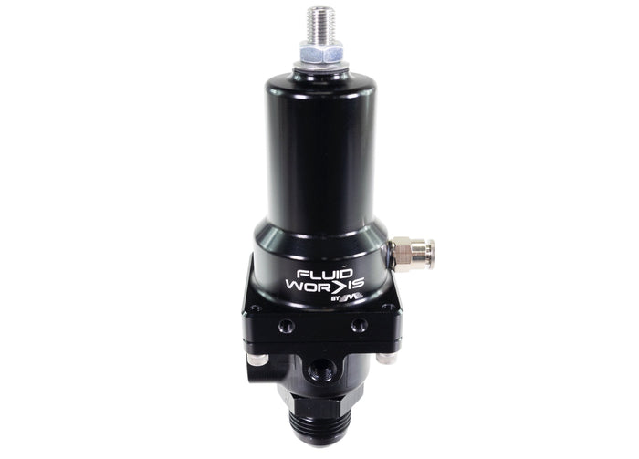 Fluidworks 21-32 GPM Fuel Pressure Regulator 90 Degree