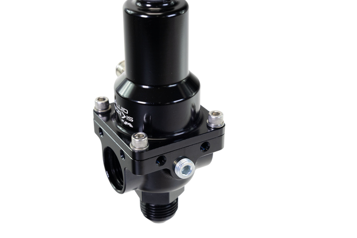 Fluidworks 7-20 gpm Fuel Pressure Regulator 180 Degree - Motion Raceworks