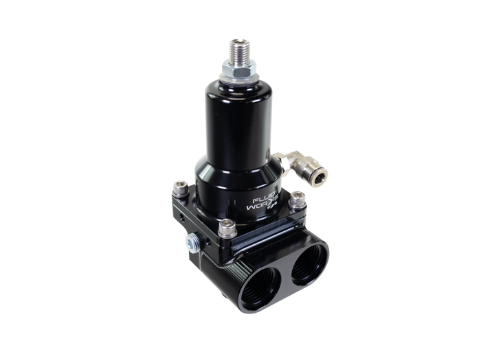 Fluidworks 7-20 gpm Fuel Pressure Regulator Front Loader - Motion Raceworks