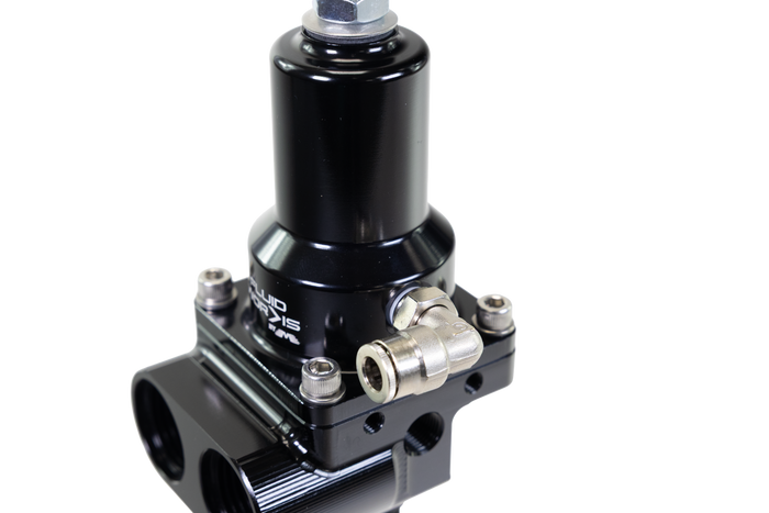 Fluidworks 7-20 gpm Fuel Pressure Regulator Front Loader - Motion Raceworks
