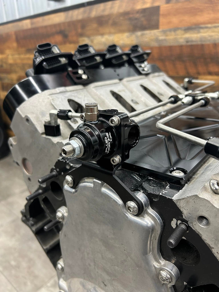 Fluidworks LS Timing Cover Fuel Regulator Bracket Kit - Motion Raceworks