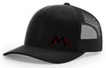 Flying M 3D Silhouette Snapback Hat Richardson 112 - Motion Raceworks