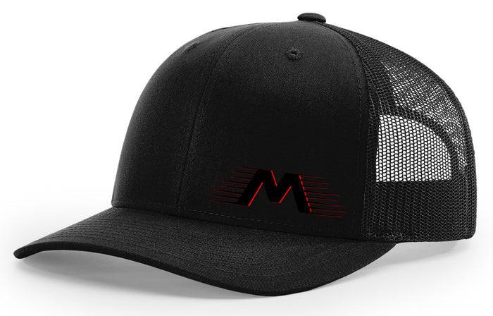 Flying M 3D Silhouette Snapback Hat Richardson 112 - Motion Raceworks