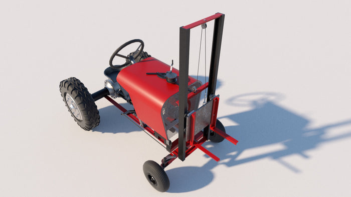 Forklift Attachment For Tractor DIY Plans - Material Handling Lifting
