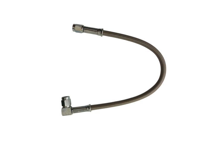 Fragola -3 AN Straight x -3 AN 90° 48" Hose Assembly 321048 - Motion Raceworks