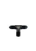 Fragola -3 AN x 1/8 NPT Tee Pipe On Side 482503-BL - Motion Raceworks