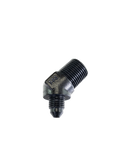 Fragola -4 AN x 3/8" NPT 45° Adapter 482338-BL - Motion Raceworks