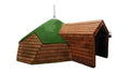 Geodome Outdoor Sauna Plans - 8 Person Outdoor DIY Backyard Structures Build Your Own