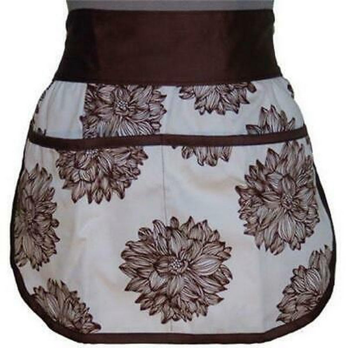 Girls "'A Greener Kitchen" Organic Cotton Half Apron
