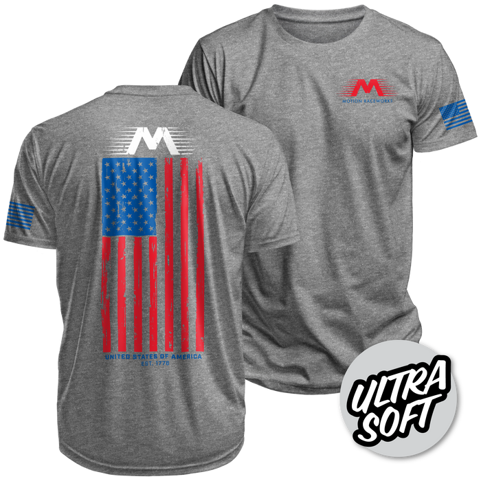 Gray Freedom Shirt (District Material)