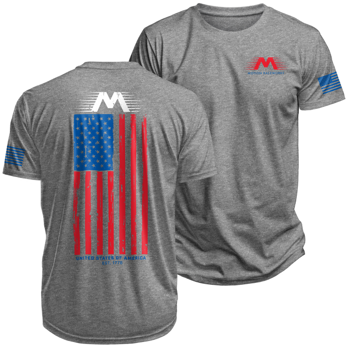 Gray Freedom Shirt (District Material)